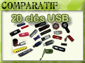  Test comparatif de 20 clés USB 2.0
