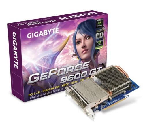 Test de la carte graphique NVIDIA Geforce 9600GT 