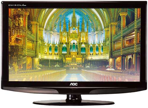 Nouvelles TV LCD AOC L19W861, L26W861 et L32W861 