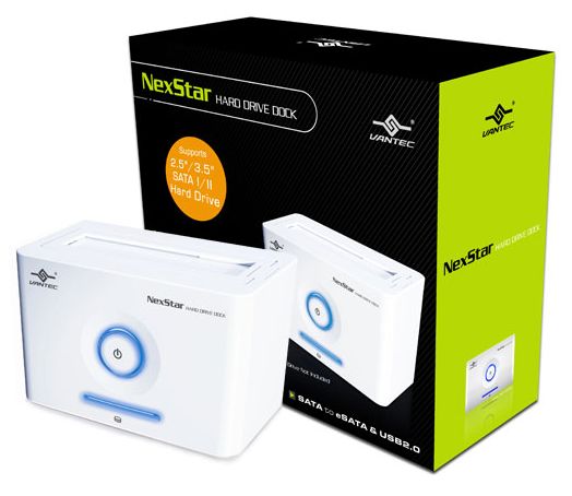 Test du Vantec Nexstar, un Hard Drive Dock USB et E-SATA 