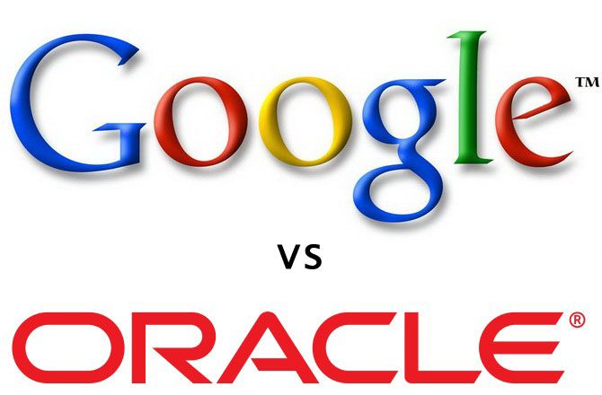 Logo Google vs Oracle (Sun Microsystems)