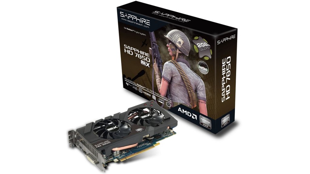 Sapphire Radeon HD 7850 OC 2GB 