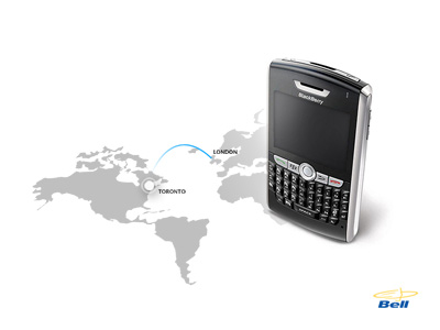 Bell annonce le lancement du BlackBerry 8830 World Edition