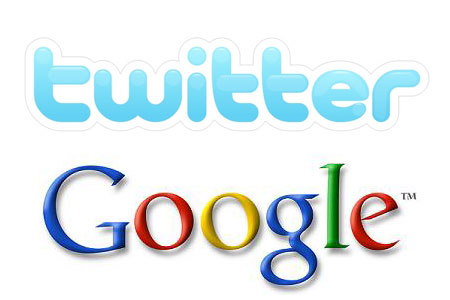 Logo Twitter-Google