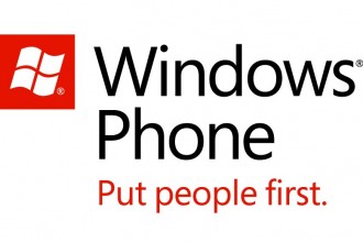 Logo Windows Phone - Put people first