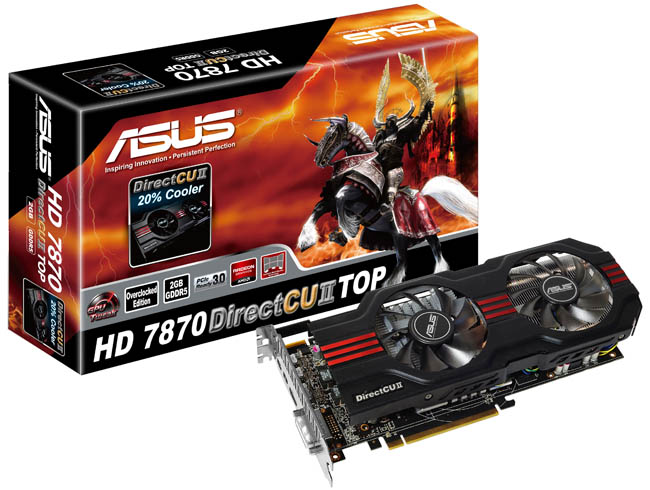 ASUS Radeon HD7870 DirectCU II TOP