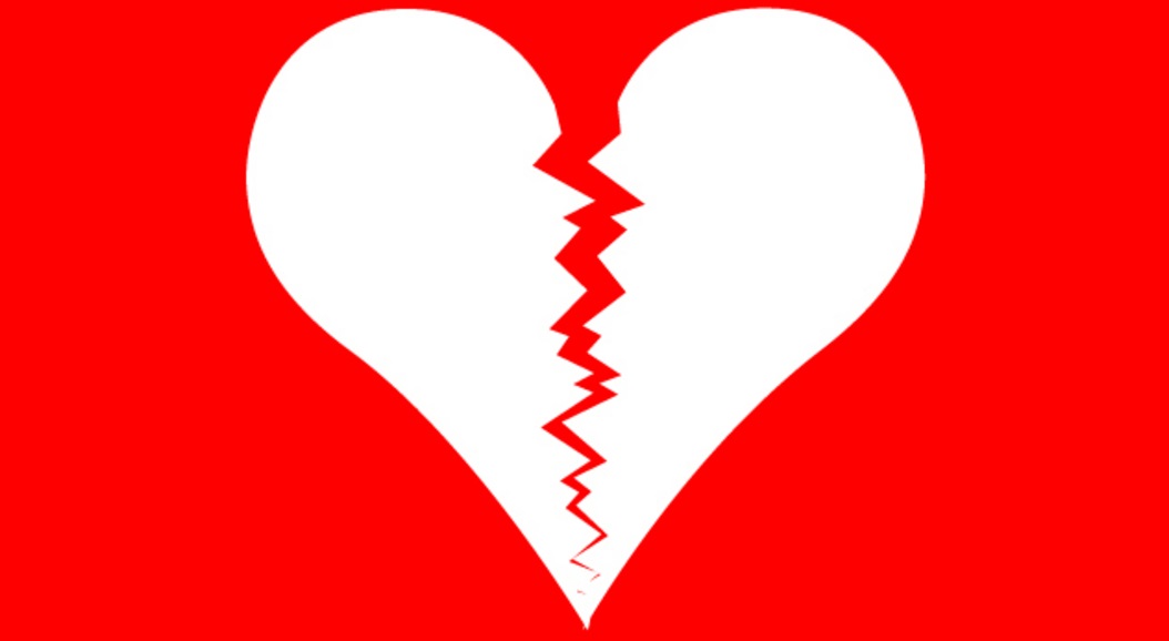 Logo Broken Heart (Love) - Amour Brisé