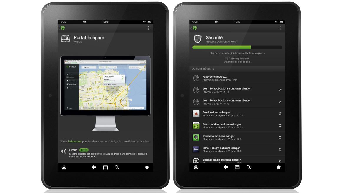 Lookout Mobile Security for Kindle Fire 01
