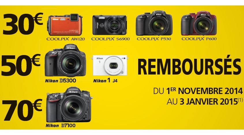 Nikon - Promotions Nov-Janv 2014