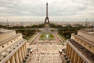 Paris - Trocadero - Tour Eiffel