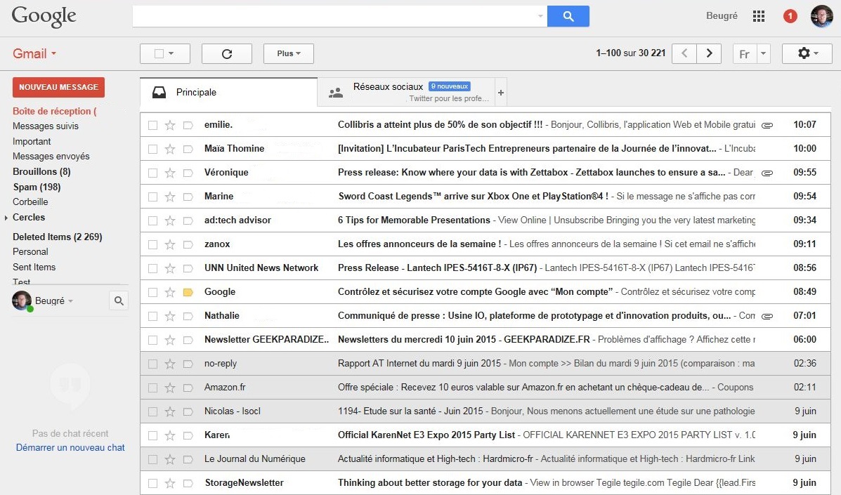 Capture Emailing Gmail